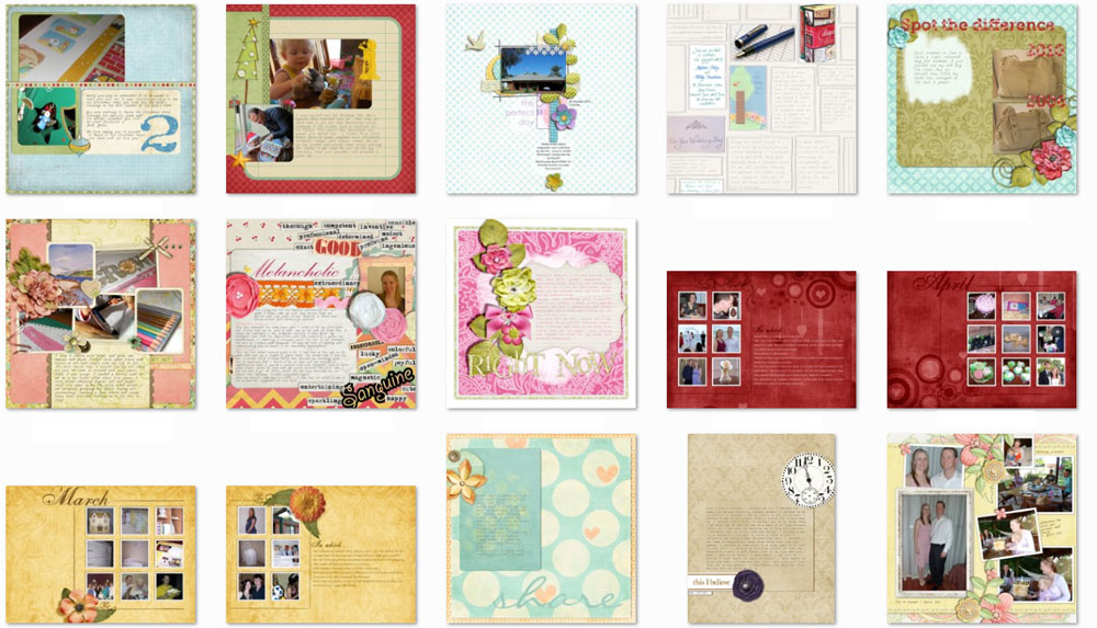 Join me for Layout a Day – Melissa's blog