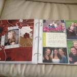 Printed Digital Scrapbook Page